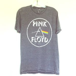 Pink Floyd NA Tour 1973 Dates on Back T Shirt